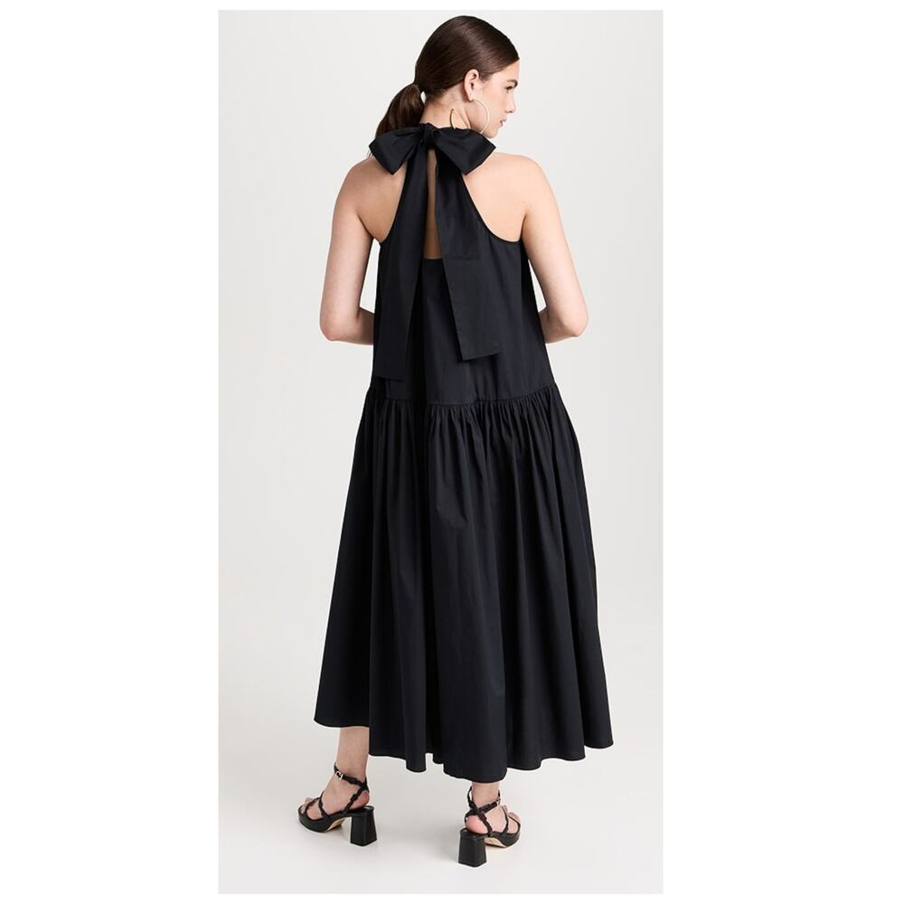 STAUD Midi Marlowe Dress Size XS - Picture 2 of 12